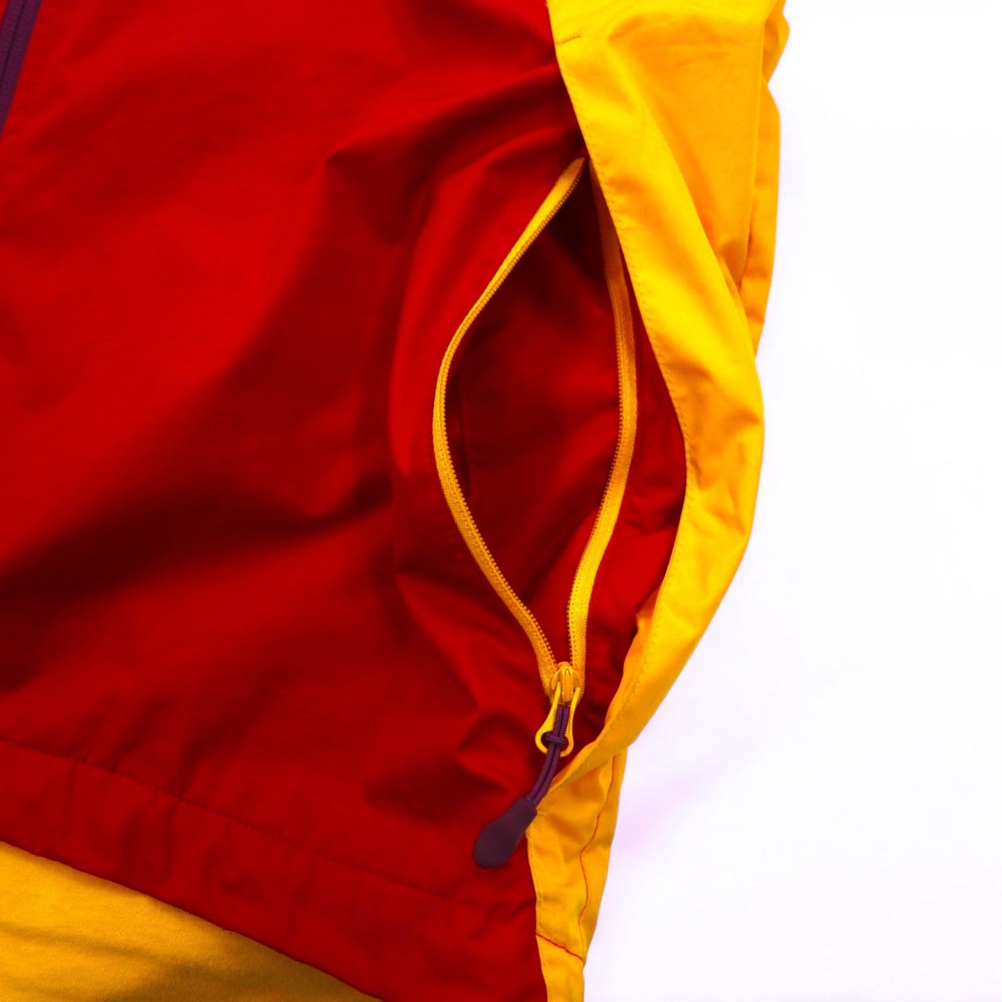 NIKE フード収納式 シェルジャケット ナイロンパーカー M マルチカラー ポリエステル