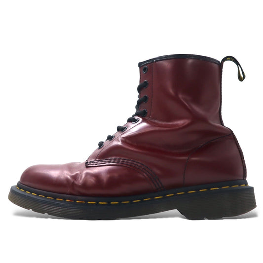Dr. Martens 8ホール レースアップ ブーツ 28cm レッド レザー 8EYE BOOT 11822