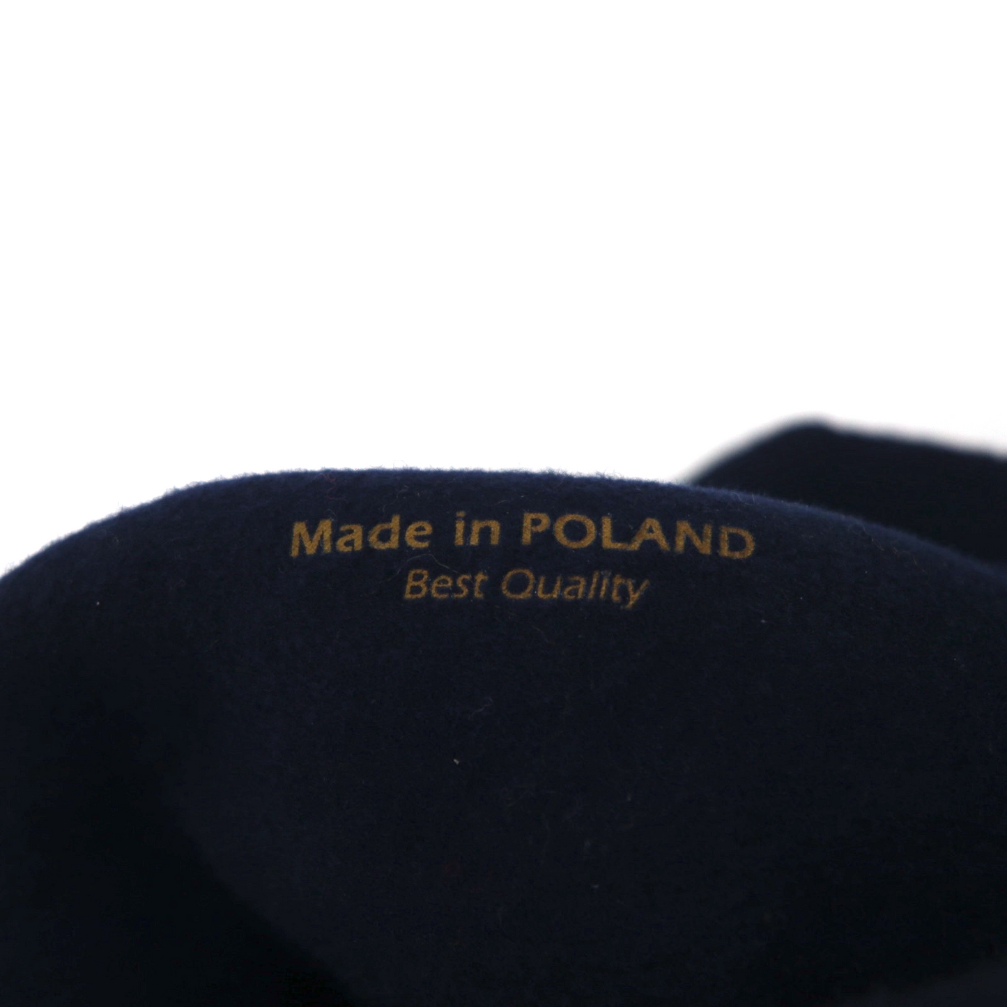 KAPITAL WAPI SABI えんぴつ付きバッチ フェルト チューリップ ハット FREE ネイビー ポーランド製