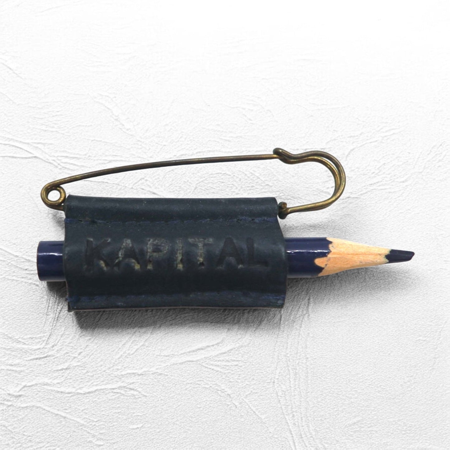 KAPITAL WAPI SABI えんぴつ付きバッチ フェルト チューリップ ハット FREE ネイビー ポーランド製