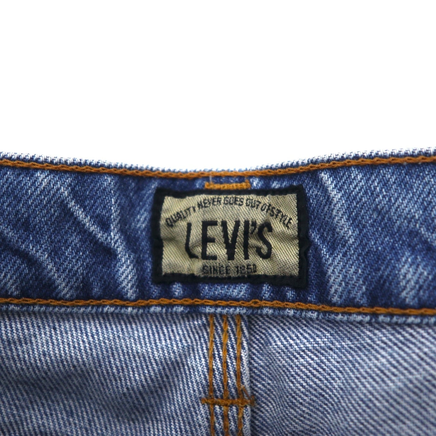 LEVI'S 90年代 ビッグE シルバータブ 636 テーパード デニムパンツ M ブルー 636-0203 日本製