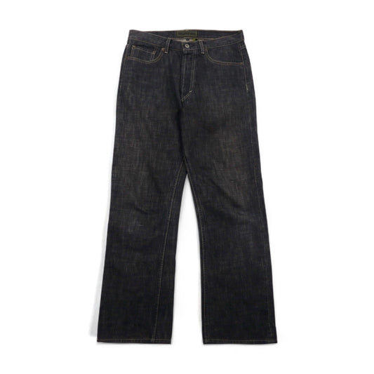 Stussy -dm 90年代 USA製 オールドステューシー ストレート デニムパンツ M グレー コットン