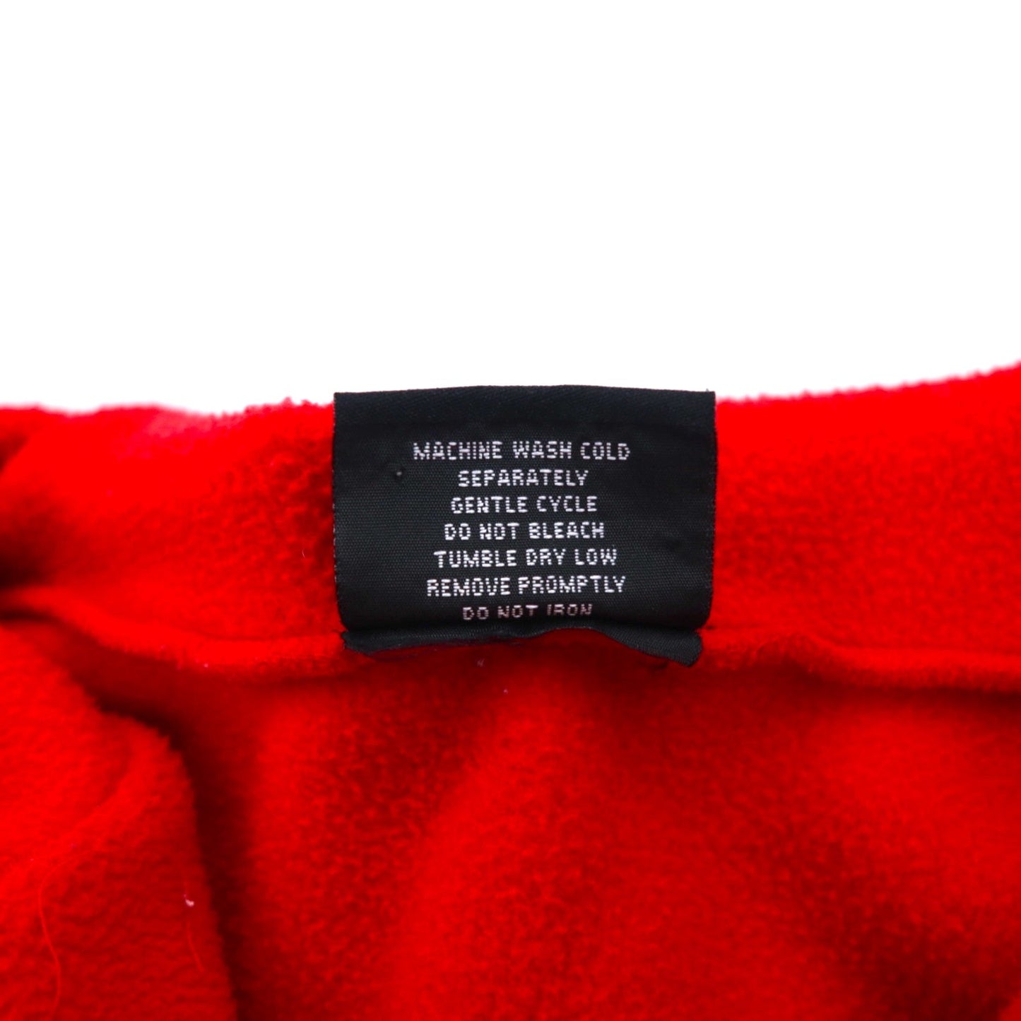 POLO JEANS CO. RALPH LAUREN 90年代 フリース ハーフジップ パーカー XL レッド ポリエステル ロゴ