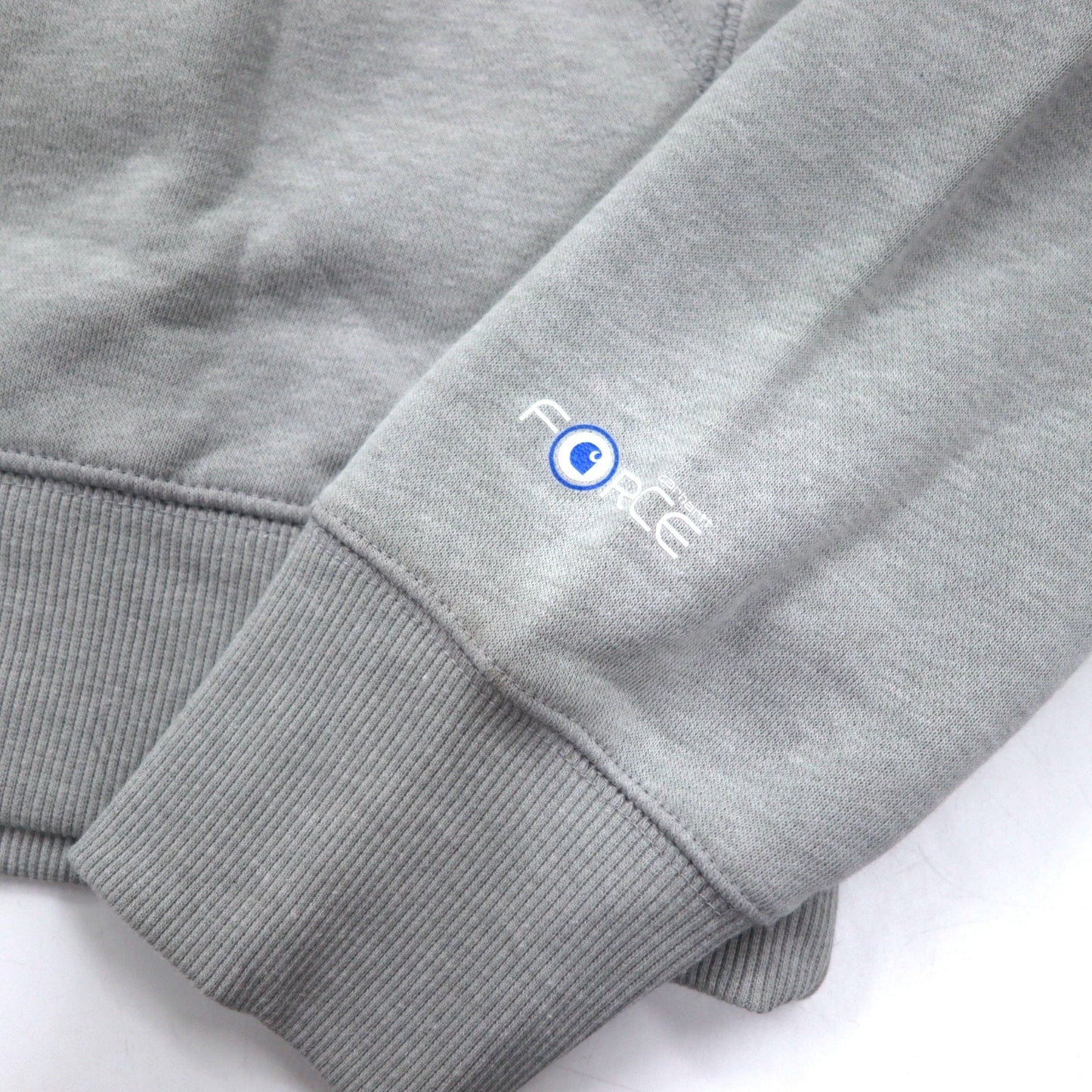 carhartt リラックスフィット パーカー XL グレー コットン 裏起毛 103453 058 Force Delmont Graphic Hooded 未使用品