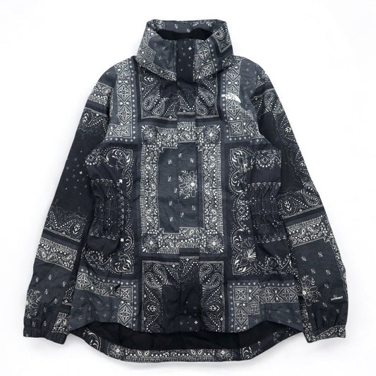 THE NORTH FACE リゾルブ パーカー2 RESOLVE PARKA II マウンテンパーカー M ブラック バンダナ ペイズリー柄 ポリエステル DRYVENT 防水 US規格