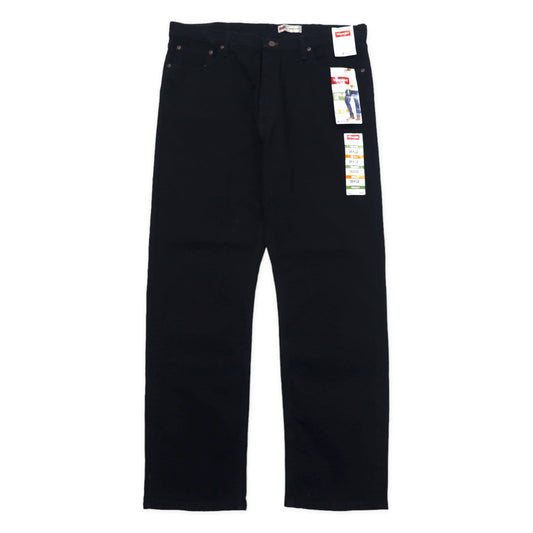 Wrangler ブラック デニムパンツ 38 レギュラーフィット メキシコ製 未使用品