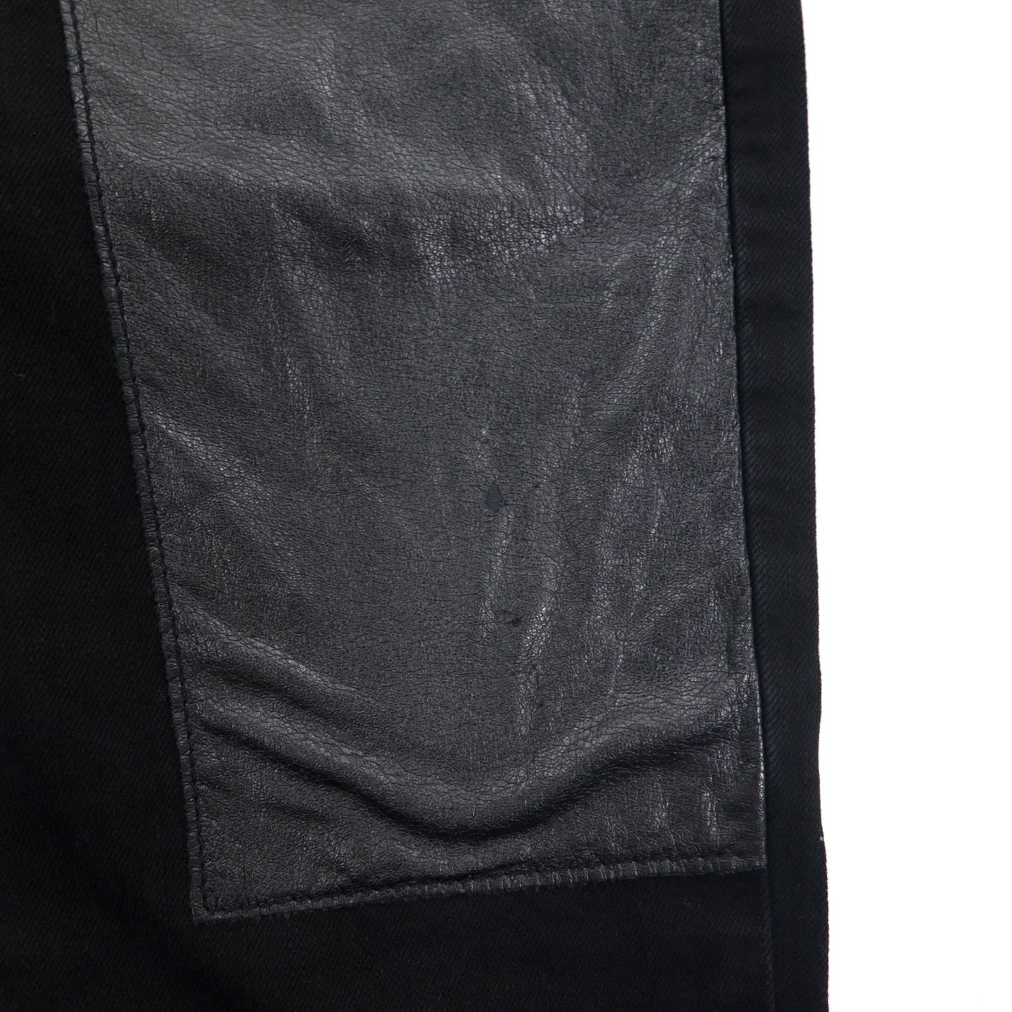 McQ Alexander McQUEEN スキニージーンズ デニムパンツ M ブラック 349498 HYBRID LOW WAIST SKINNY JEANS 未使用品