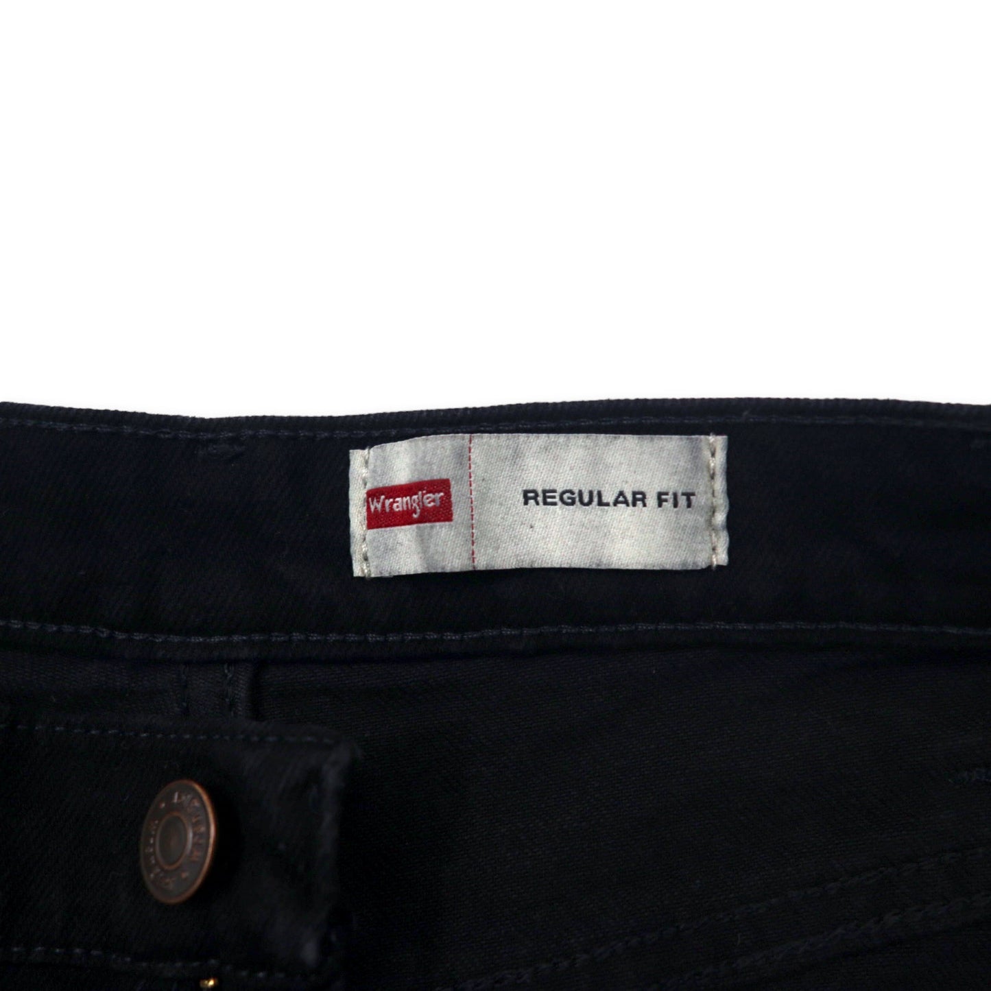 Wrangler ブラック デニムパンツ 38 レギュラーフィット メキシコ製 未使用品