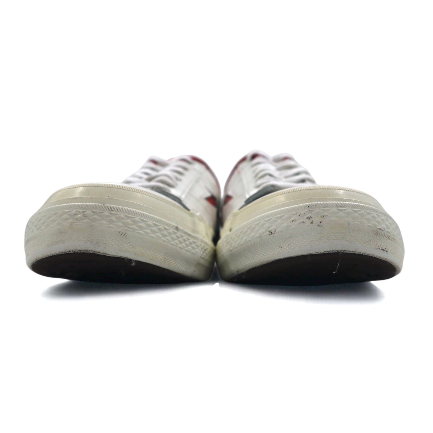 CONVERSE 日本製 ワンスター ONESTAR レザー スニーカー 26.5cm ホワイト レッド