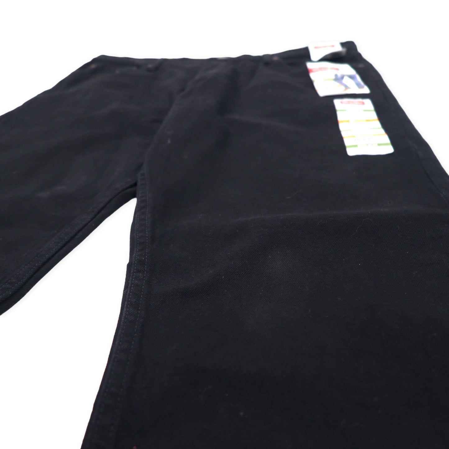Wrangler ブラック デニムパンツ 38 レギュラーフィット メキシコ製 未使用品