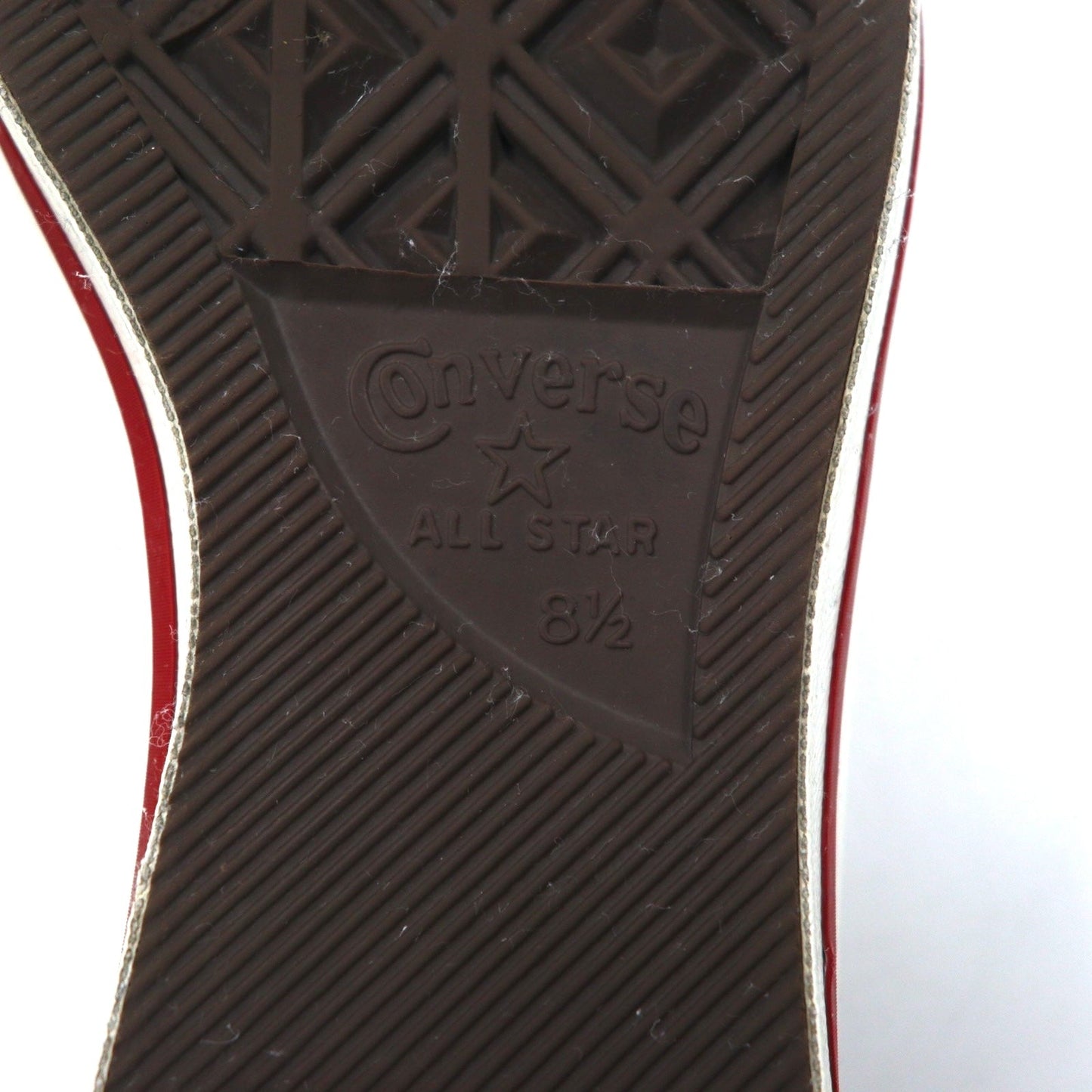 CONVERSE 日本製 ワンスター ONESTAR レザー スニーカー 26.5cm ホワイト レッド