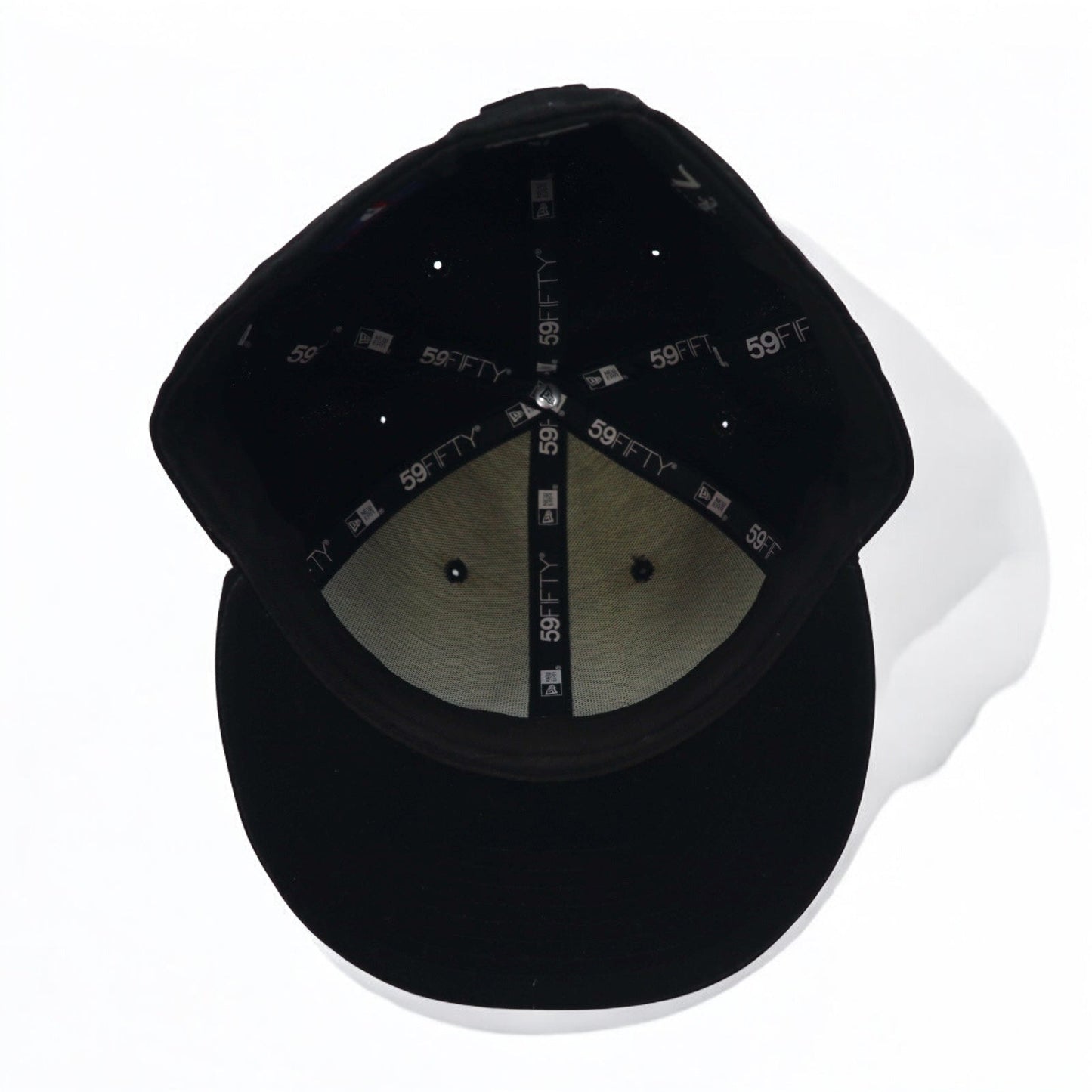 NEWERA ベースボールキャップ 58.7cm ブラック アクリル MLB ニューヨーク ヤンキース