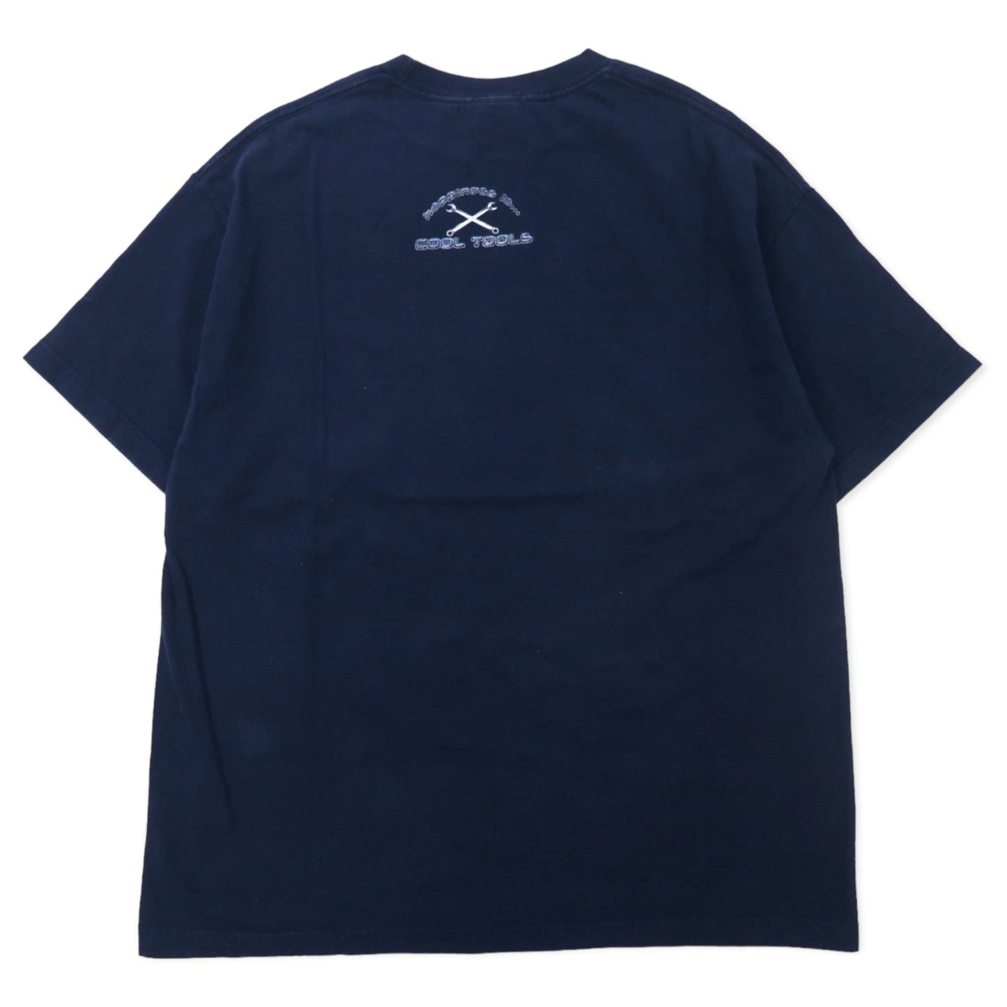 LOONEY TUNES COLLECTION キャラクタープリント Tシャツ XL ネイビー コットン ダズマニアンデビル COOL TOOLS メキシコ製