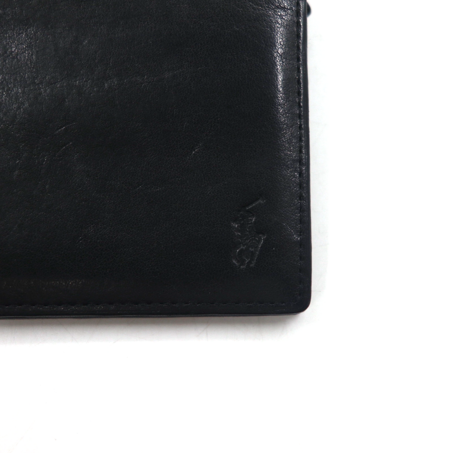 Polo by Ralph Lauren 長財布 ブラック レザー スモールポニー