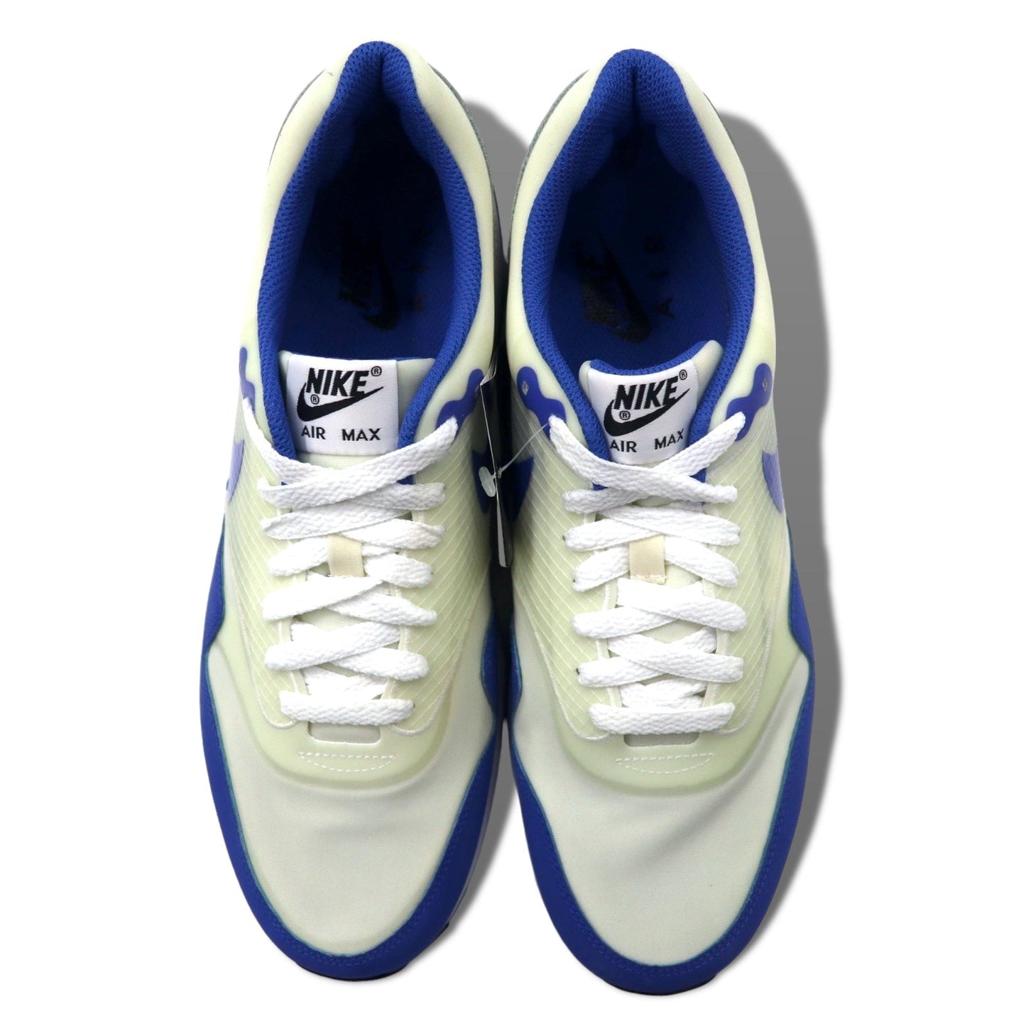 NIKE エア マキシム 1＋ バーシティ ロイヤル スニーカー 28.5cm ホワイト ブルー AIR MAXIM 1+ VARSITY ROYAL 366488-141