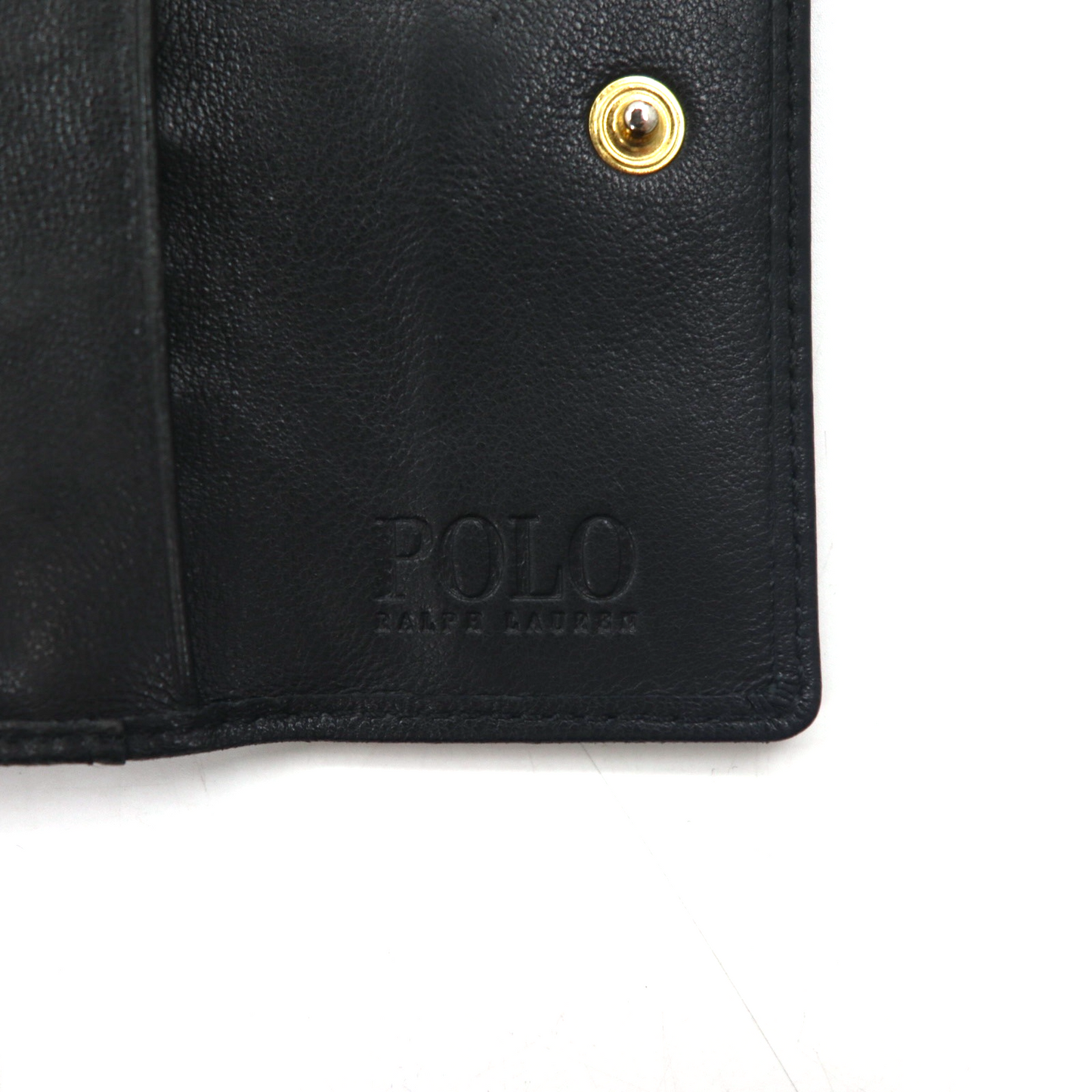 POLO RALPH LAUREN 5連 キーケース ブラック レザー ビッグポニー