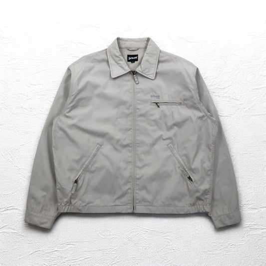 Schott N.Y.C. ハリントンジャケット ワークジャケット XL ベージュ ポリエステル コットン