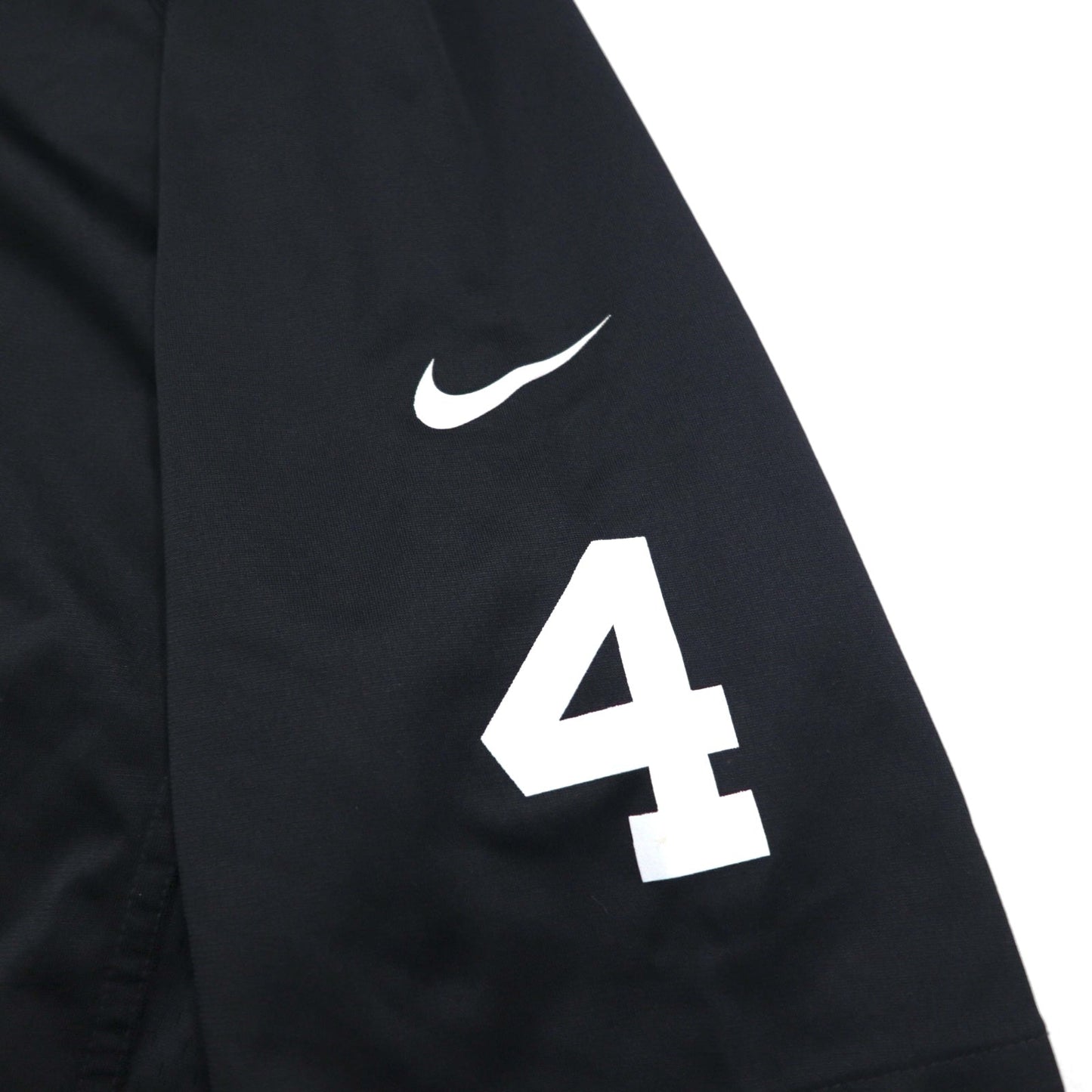 NIKE ゲームシャツ L ブラック ポリエステル NFL ナンバリング