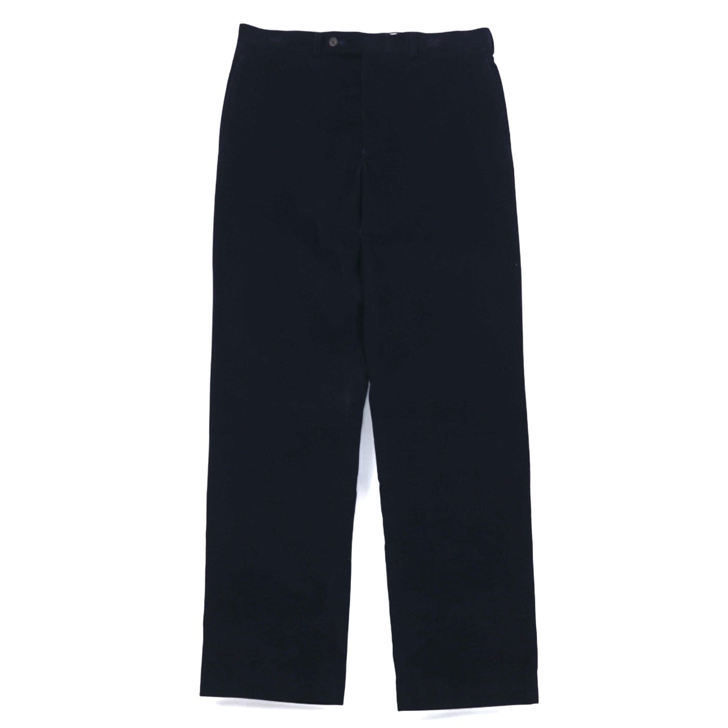 LAUREN RALPH LAUREN コーデュロイ スラックスパンツ M ネイビー コットン