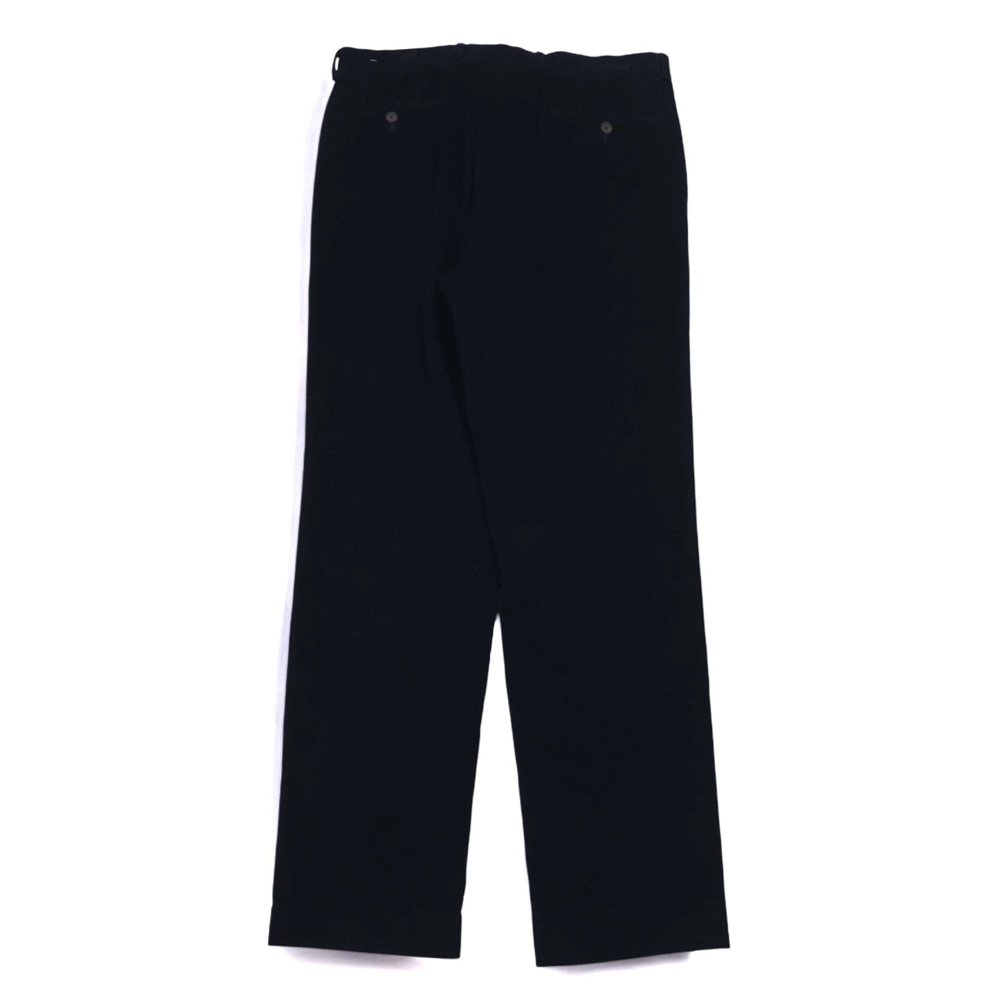 LAUREN RALPH LAUREN コーデュロイ スラックスパンツ M ネイビー コットン