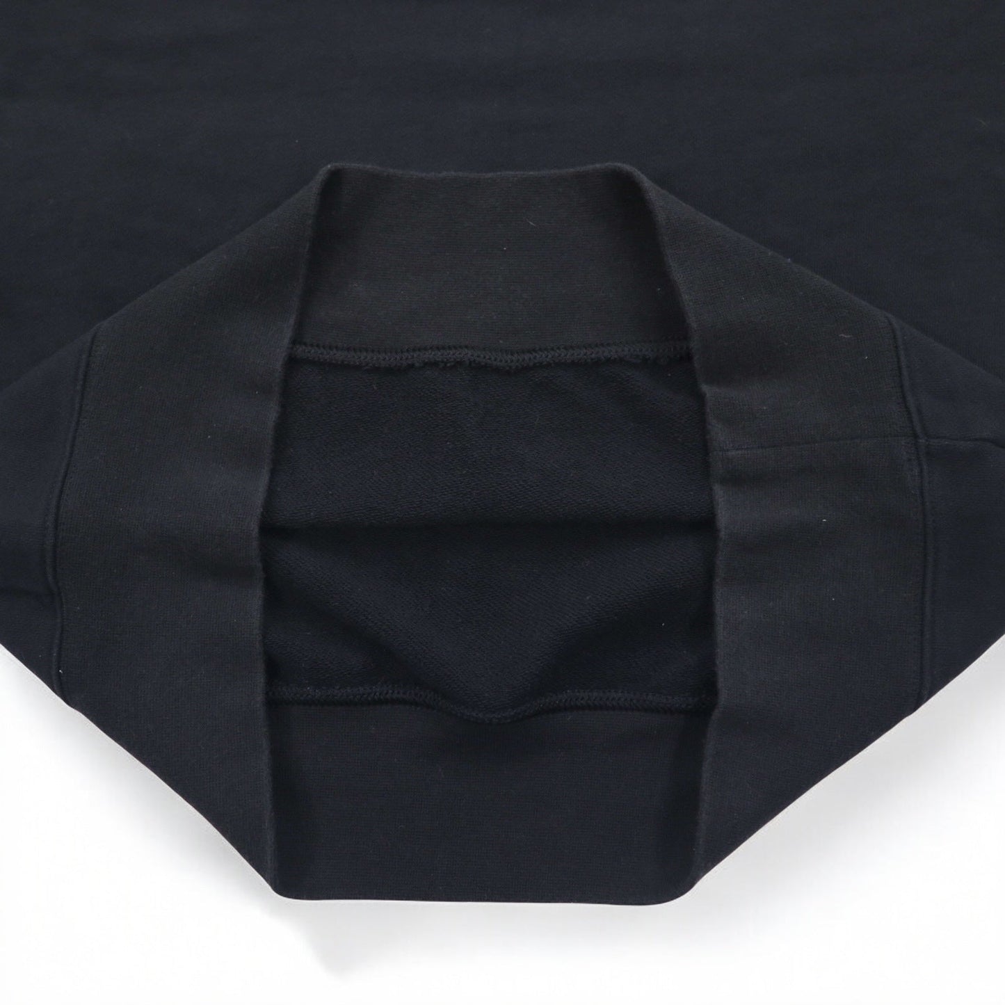 NIKE AIR フレンチテリー クルーネック スウェット M ブラック コットン スウォッシュ