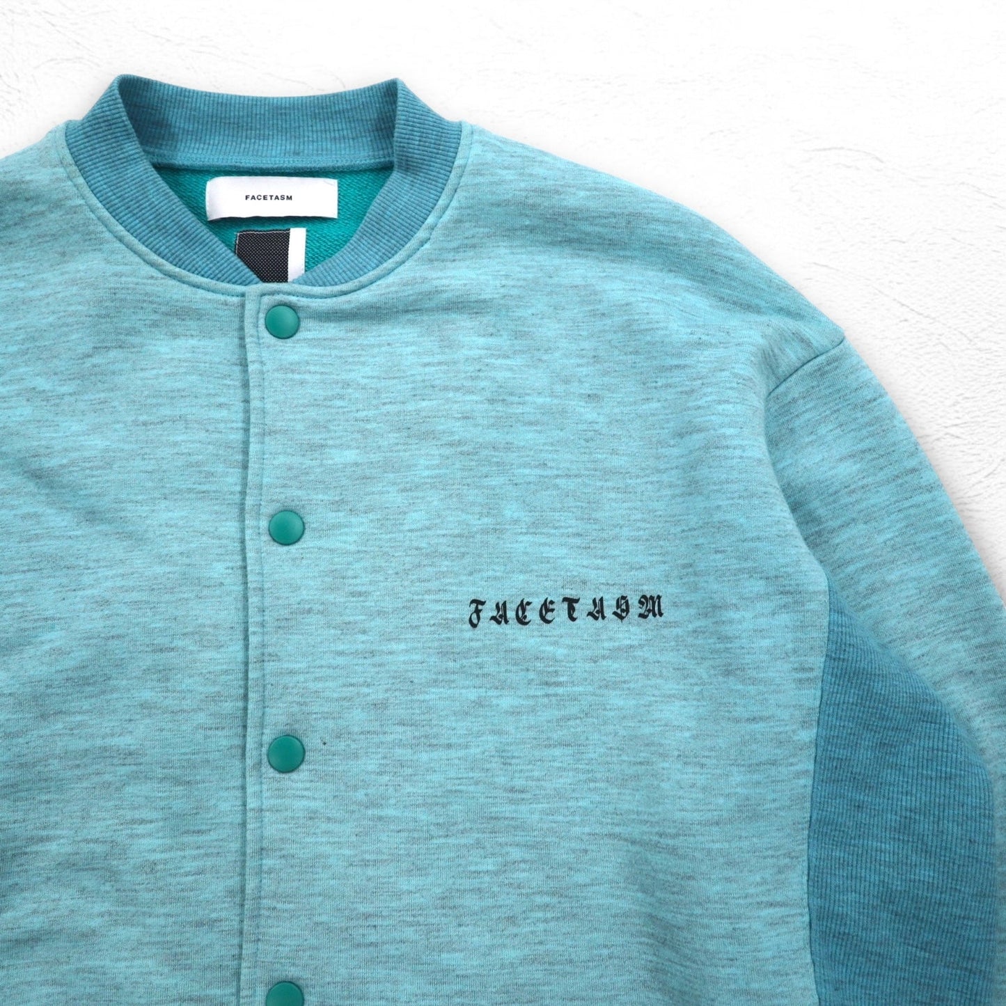 FACETASM オールインワン ツナギ スウェット パンツ ジャンプスーツ XL ブルー コットン RB-PT-U06