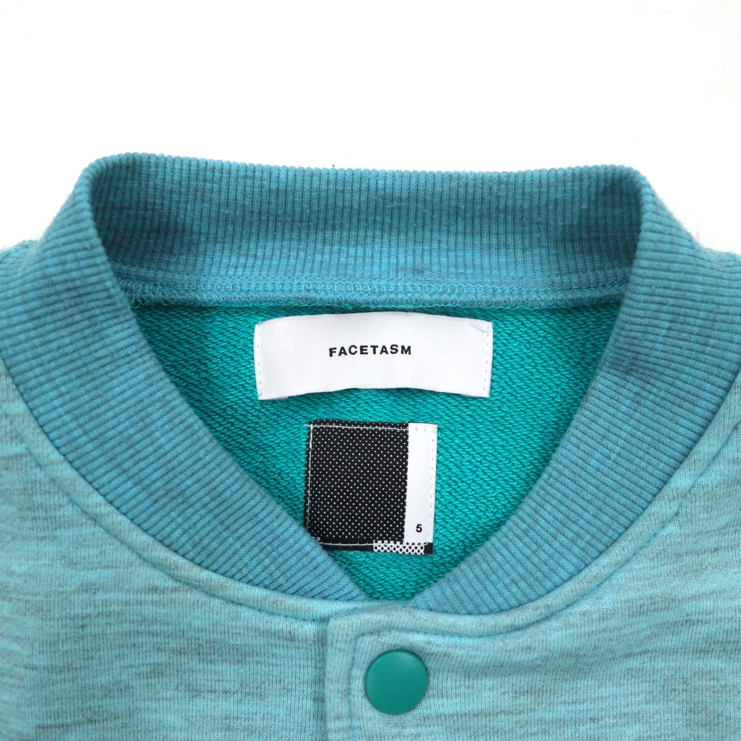 FACETASM オールインワン ツナギ スウェット パンツ ジャンプスーツ XL ブルー コットン RB-PT-U06