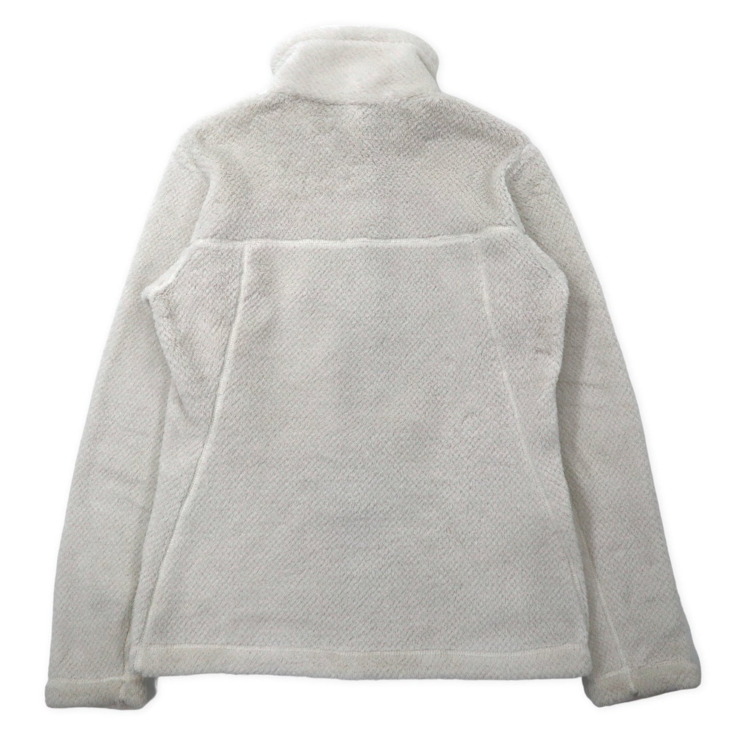 patagonia フルジップ フリースジャケット XS ホワイト ポリエステル 2547FA12