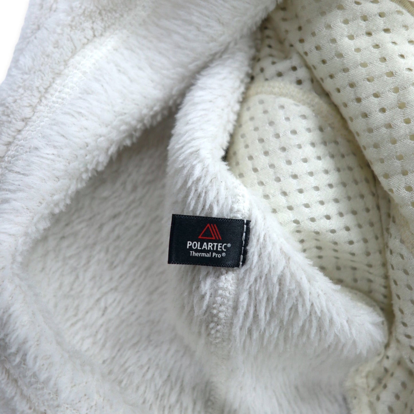 patagonia フルジップ フリースジャケット XS ホワイト ポリエステル 2547FA12