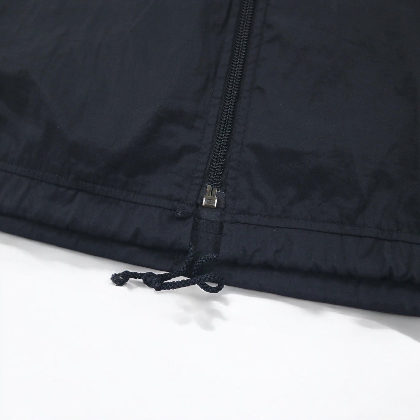 Kappa 90年代 ナイロンジャケット トラックジャケット ジャージ L ブラック ロゴテープ サイドライン