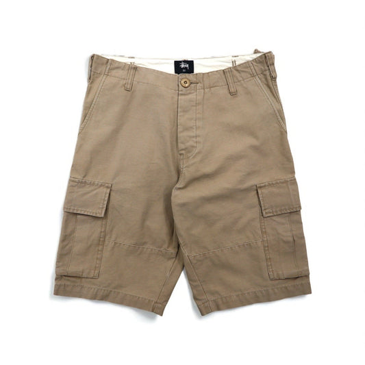 STUSSY カーゴ ショートパンツ ハーフパンツ M ベージュ コットン
