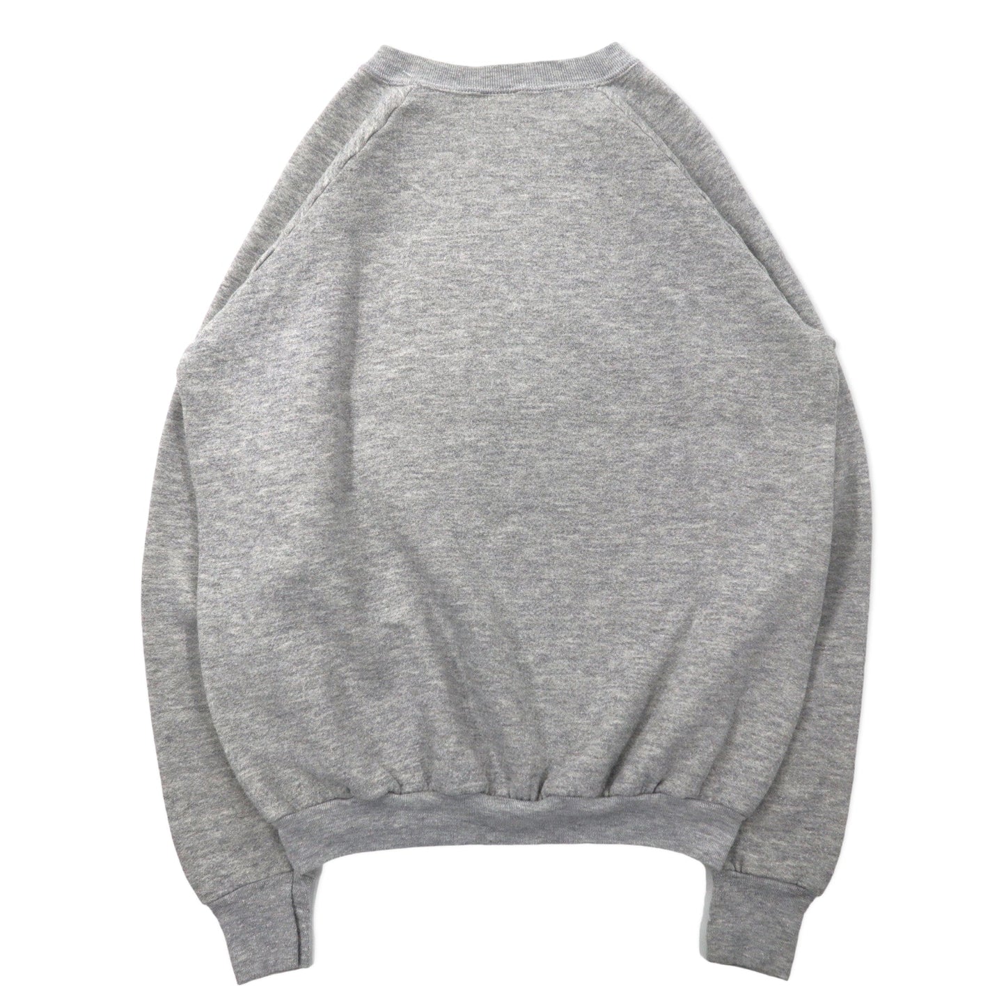 FRUIT OF THE LOOM USA製 80年代 アニマル プリント スウェット XL グレー コットン Welcome to the Jungle タイガー