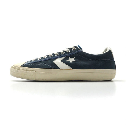 CONVERSE SKATEBORDING ブレークスター BREAKSTAR SK OX スニーカー 28cm ブルー スエード 1CL420