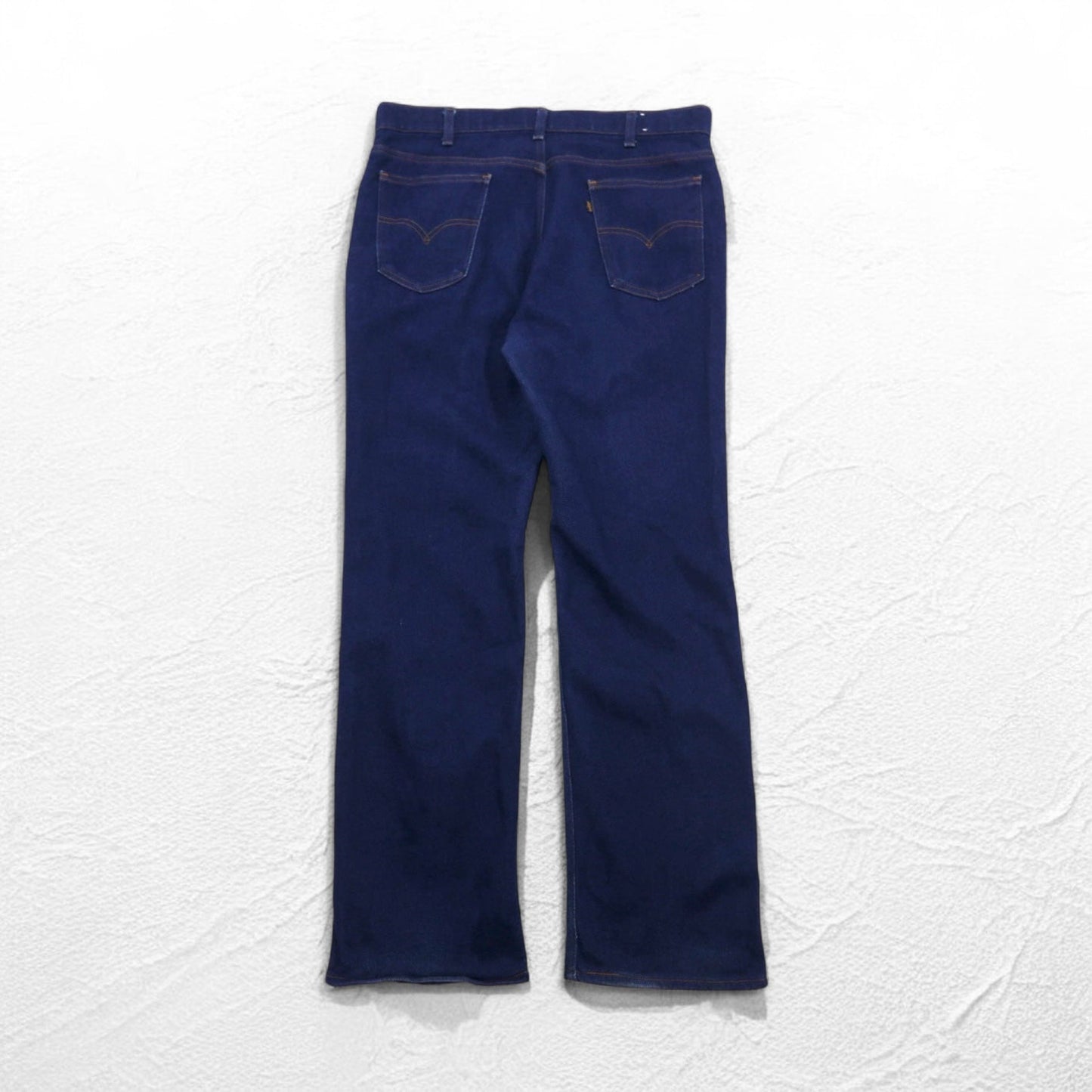 Levi's 90年代 USA製 ACTION JEANS ストレッチ デニムパンツ L インディゴ ブルー ジッパーフライ 黒タブ 40547-2317