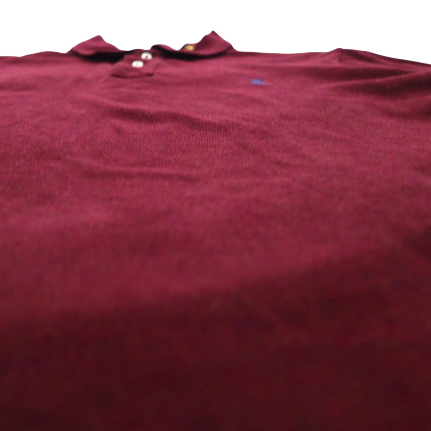 POLO RALPH LAUREN クラシックフィット ポロシャツ 2XL ボルドー コットン 鹿の子 スモールポニー刺繍