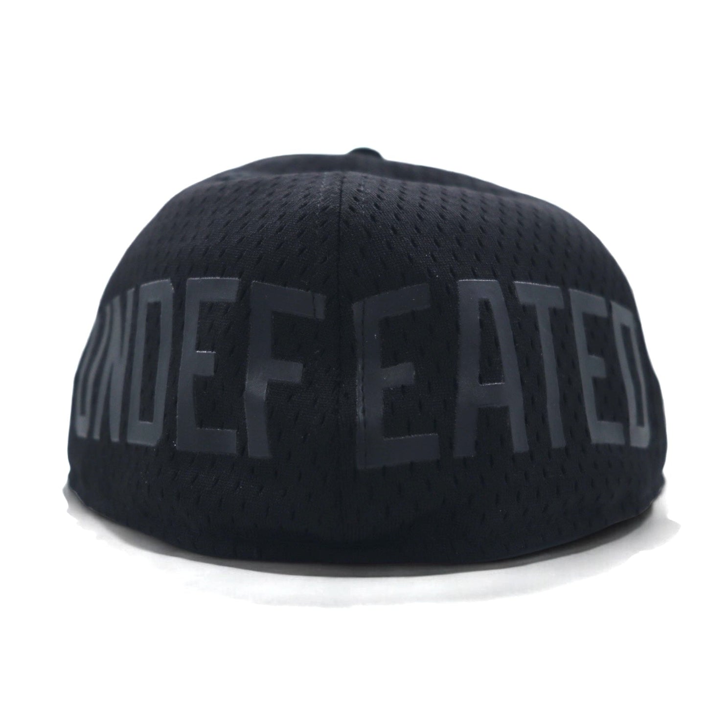 UNDEFEATED ×  NEWERA ベースボールキャップ 59.6cm ブラック メッシュ ポリエステル ロゴ刺繍