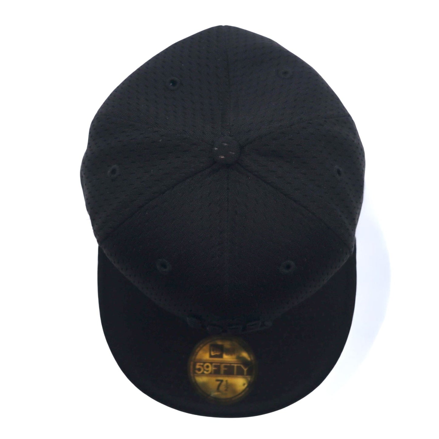 UNDEFEATED ×  NEWERA ベースボールキャップ 59.6cm ブラック メッシュ ポリエステル ロゴ刺繍