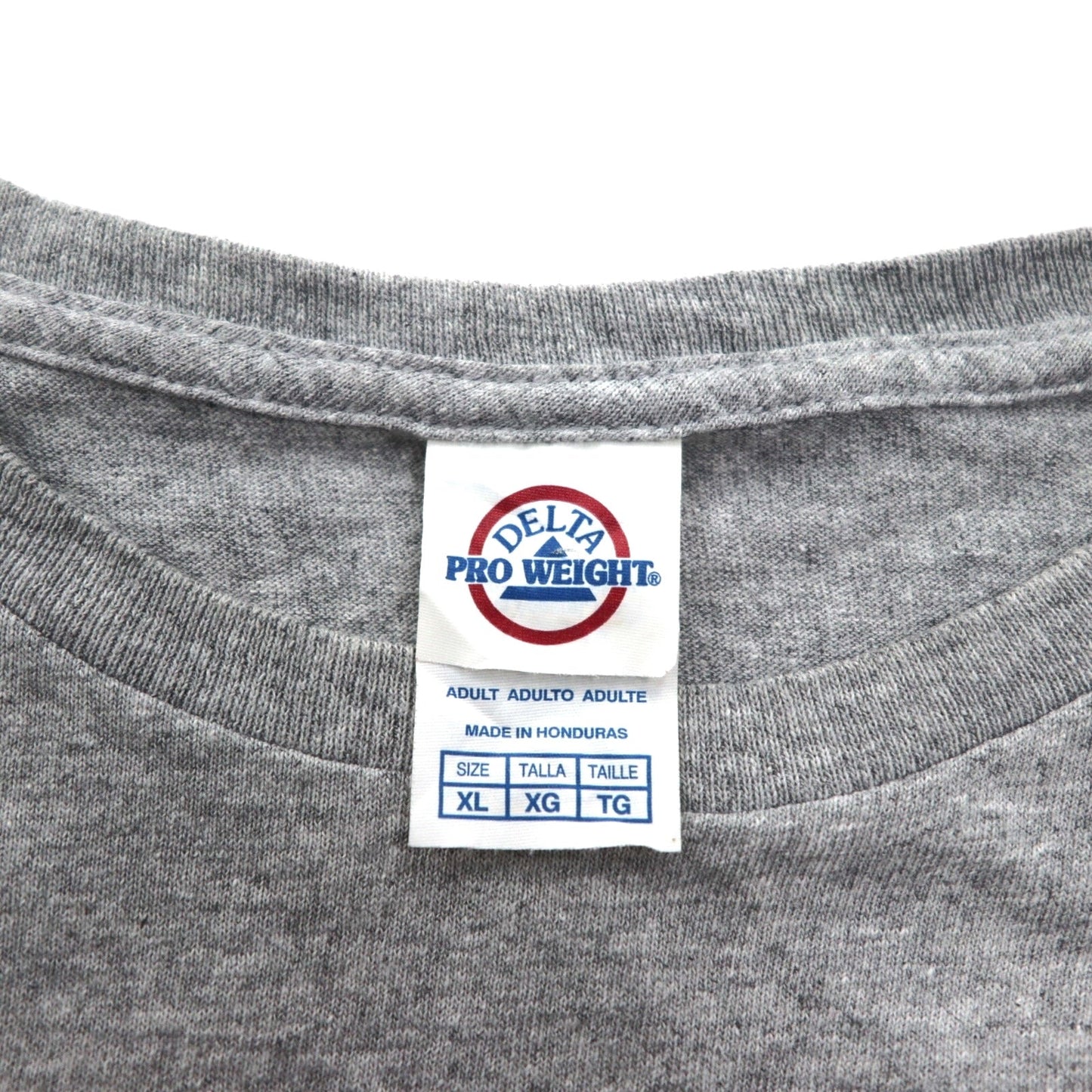 LOONEY TUNES ルーニーチューンズ キャラクタープリント Tシャツ XL グレー DELTA PRO WEIGHT ホンジュラス製