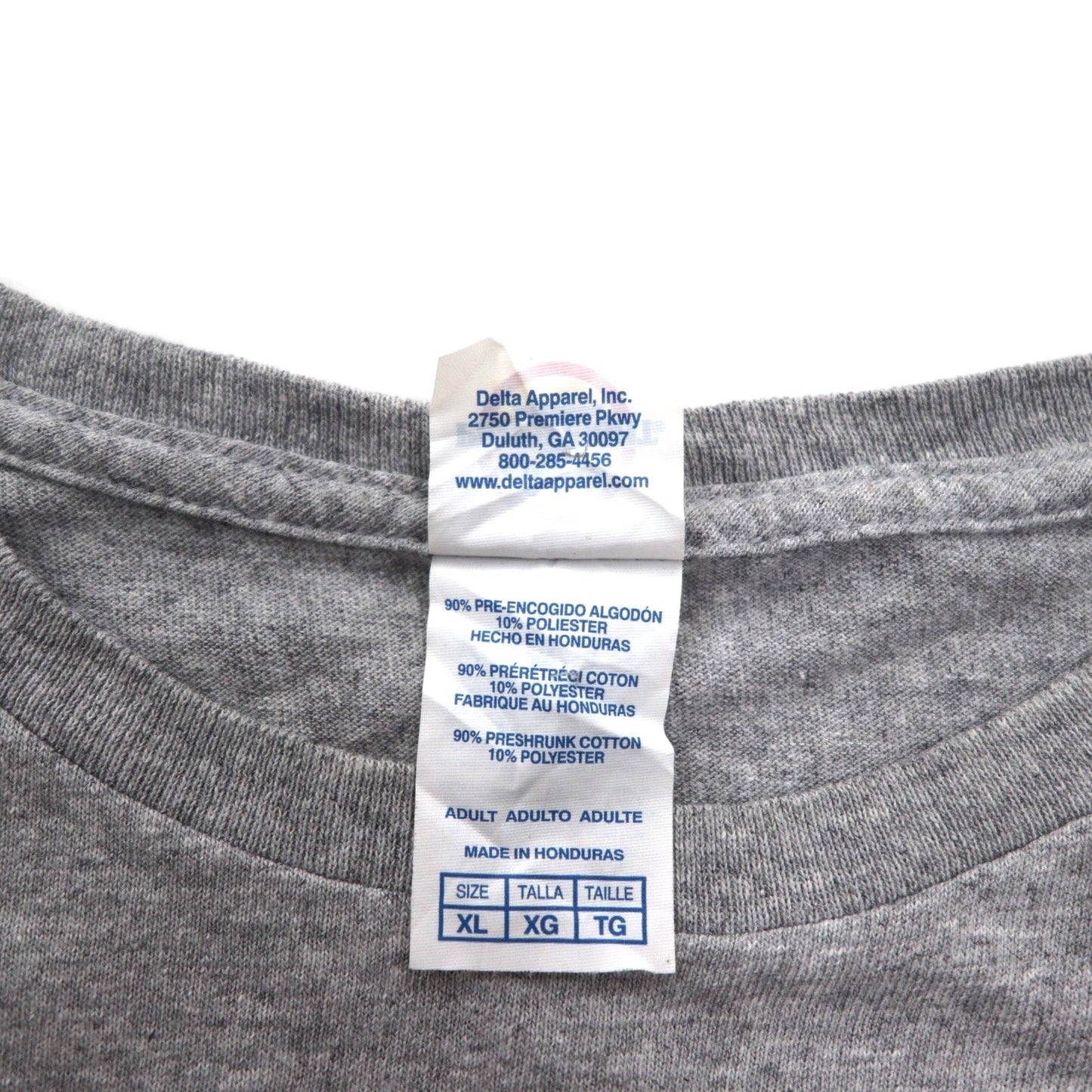 LOONEY TUNES ルーニーチューンズ キャラクタープリント Tシャツ XL グレー DELTA PRO WEIGHT ホンジュラス製