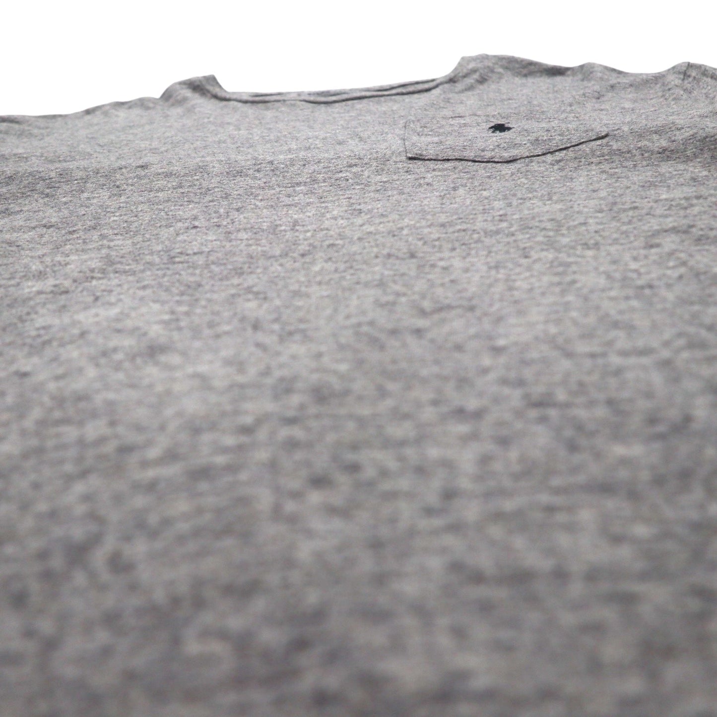 POLO RALPH LAUREN クラシックフィット ポケット Tシャツ ポケT L グレー スモールポニー刺繍