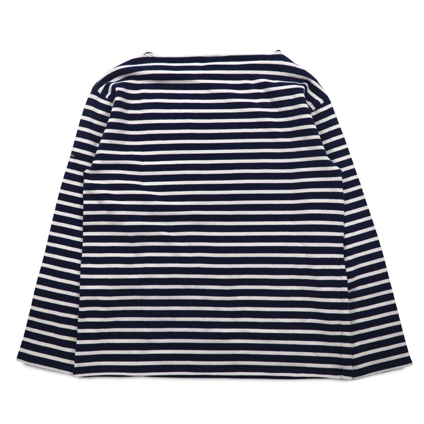 SAINT JAMES L'ATELIER フランス製 バスクシャツ ボートネック L ホワイト ネイビー ボーダー