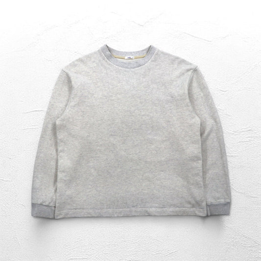 maillot アメリカン ドライ クルーネック スウェット American Dry Sweat Crew Neck Trainer M グレー コットン 日本製