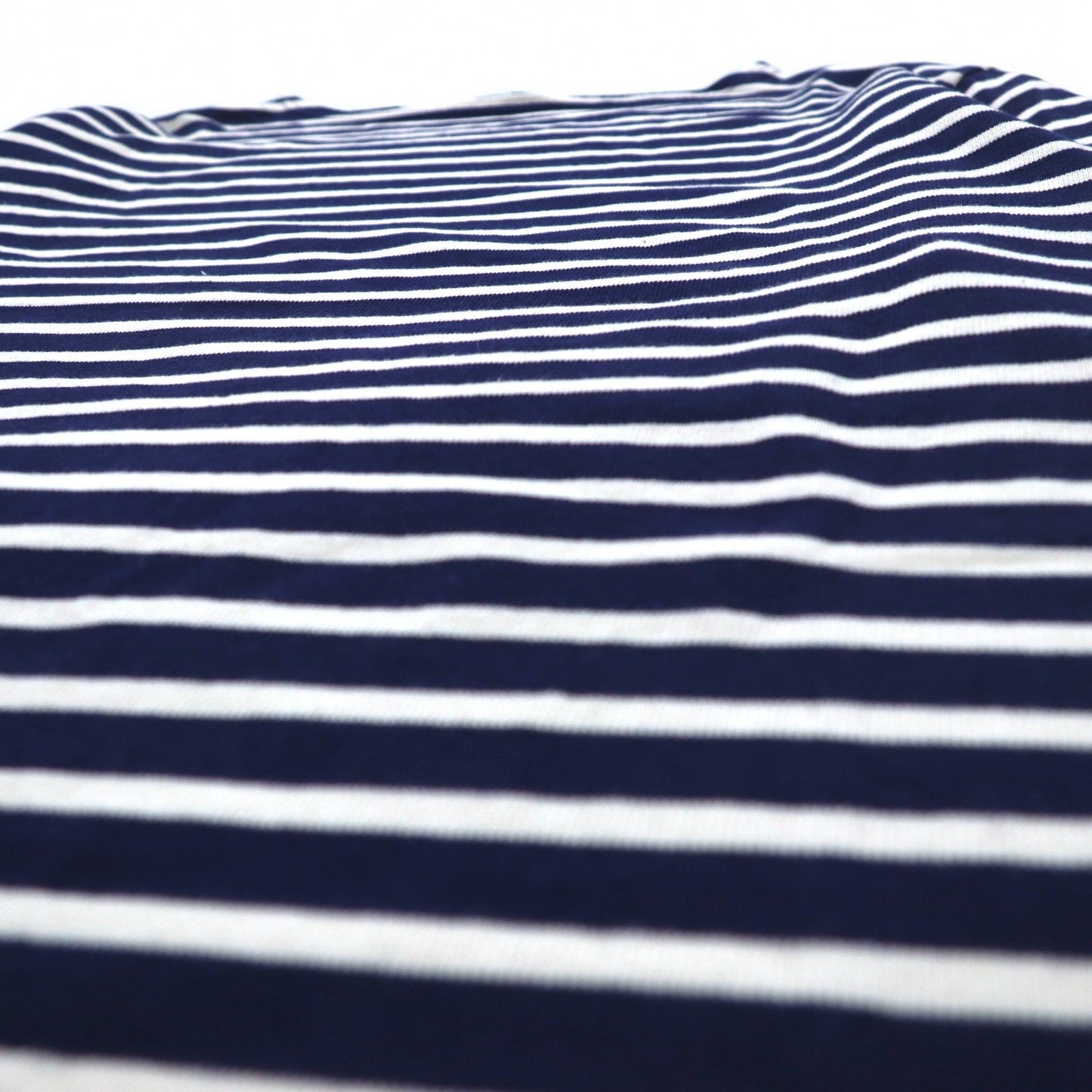 SAINT JAMES L'ATELIER フランス製 バスクシャツ ボートネック L ホワイト ネイビー ボーダー