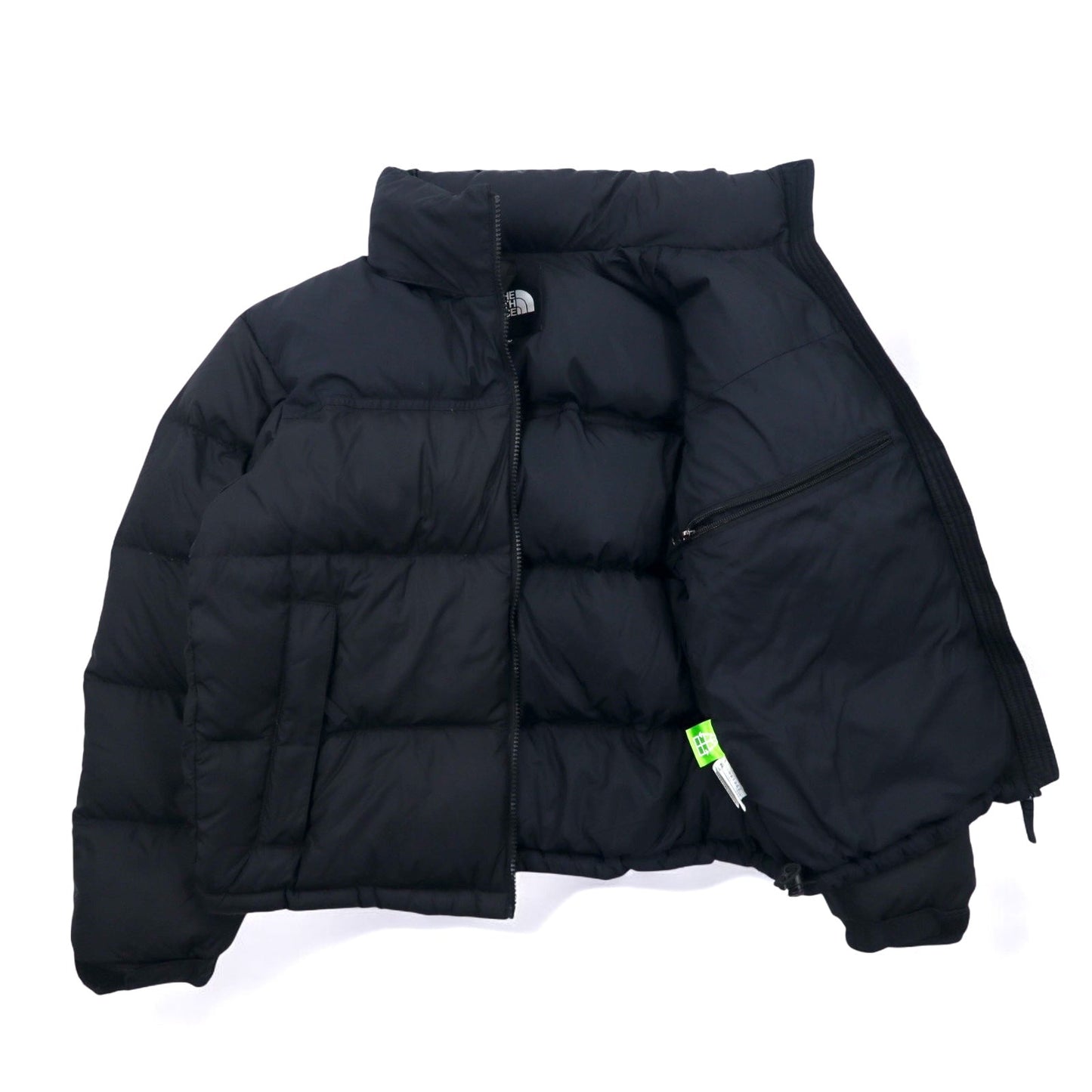 THE NORTH FACE ショートヌプシジャケット Short Nuptse Jacket ダウンジャケット M ブラック ナイロン NDW91952