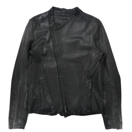 Advantage Cycle × DisUniversity ライダースジャケット S ブラック 羊革 ラムレザー