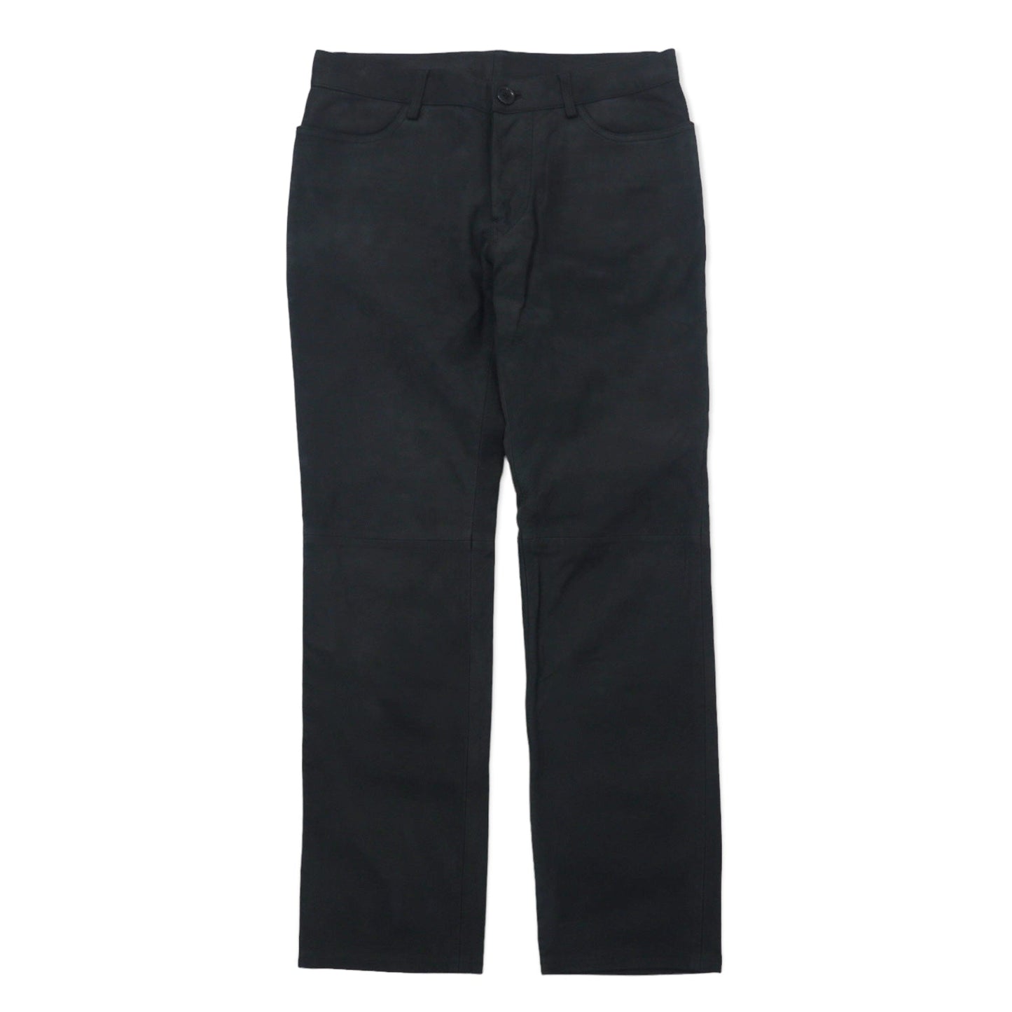 adam et rope ヌバックレザーパンツ 42 ブラック