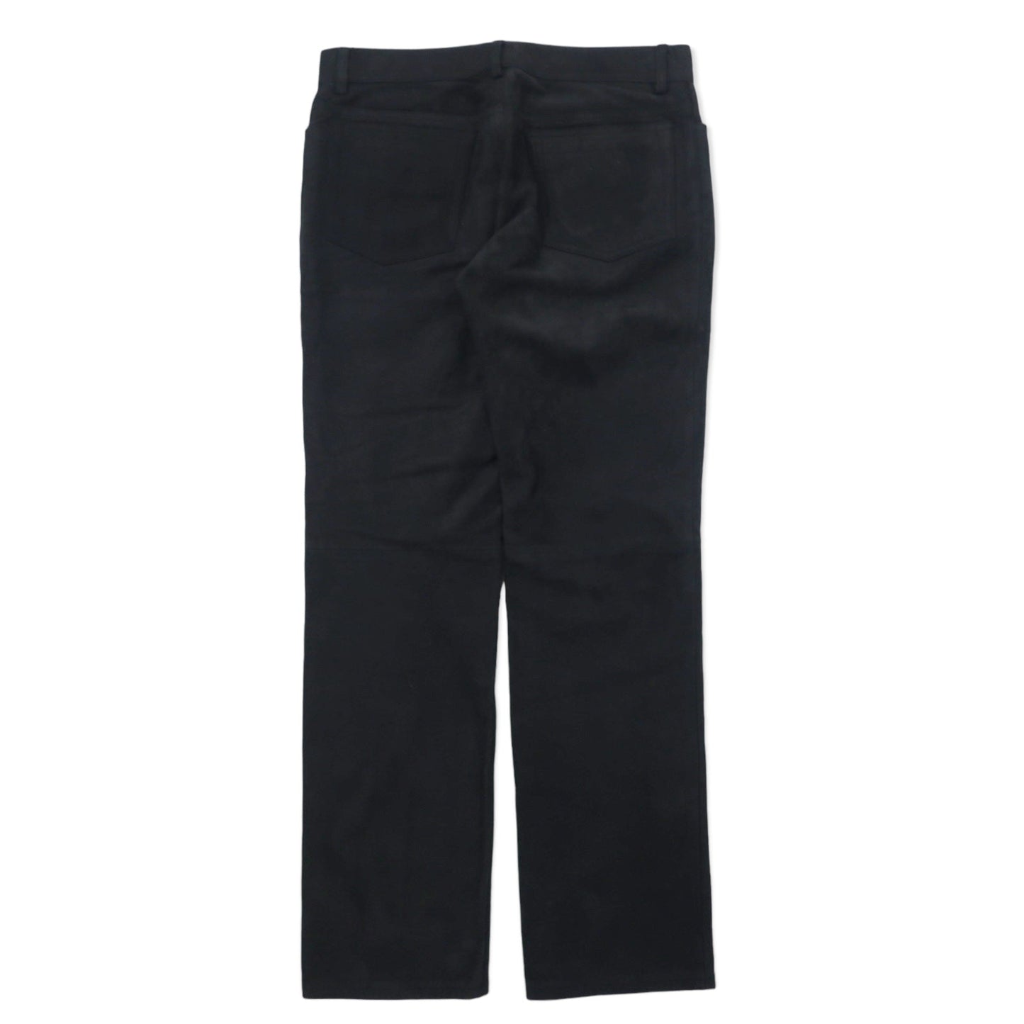 adam et rope ヌバックレザーパンツ 42 ブラック