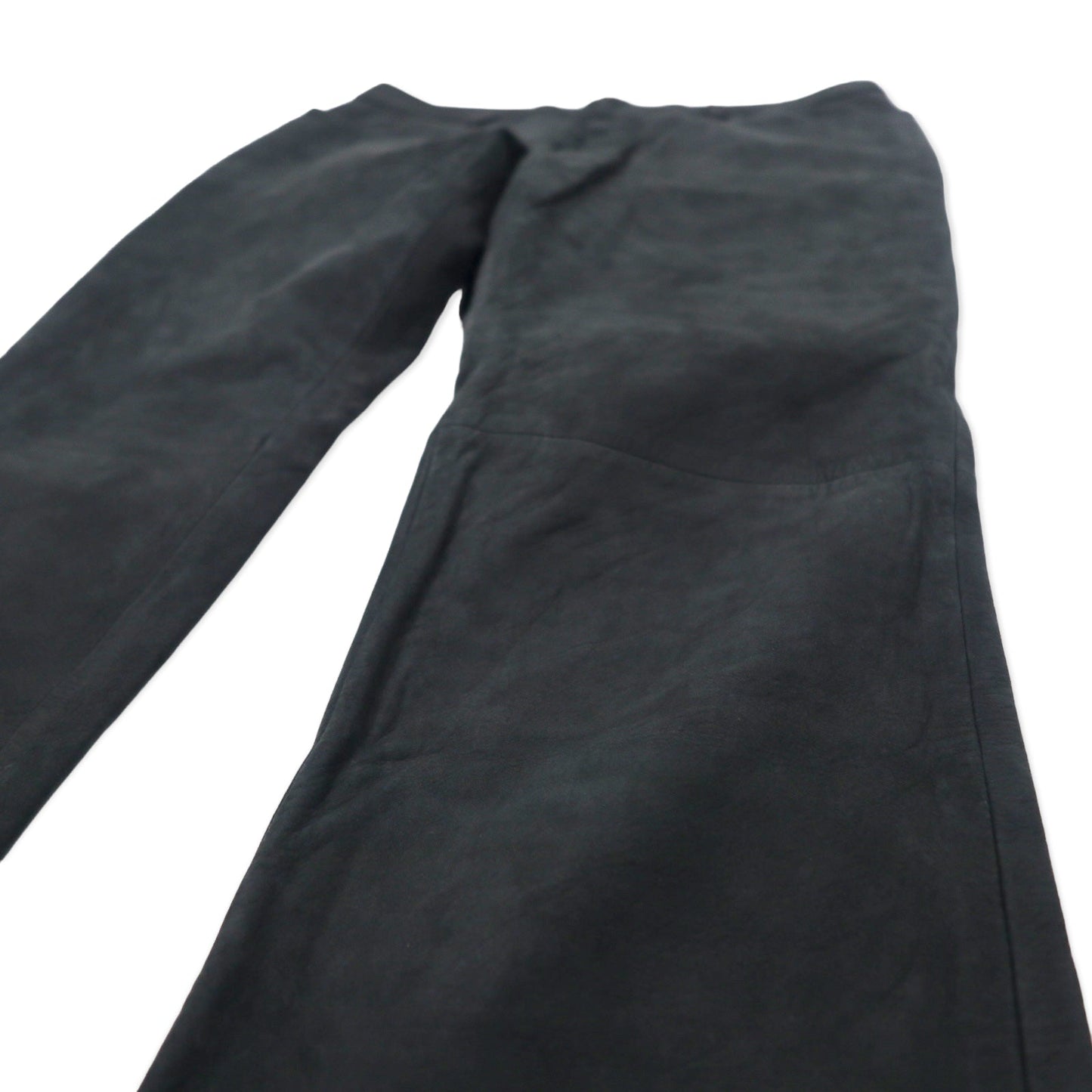 adam et rope ヌバックレザーパンツ 42 ブラック