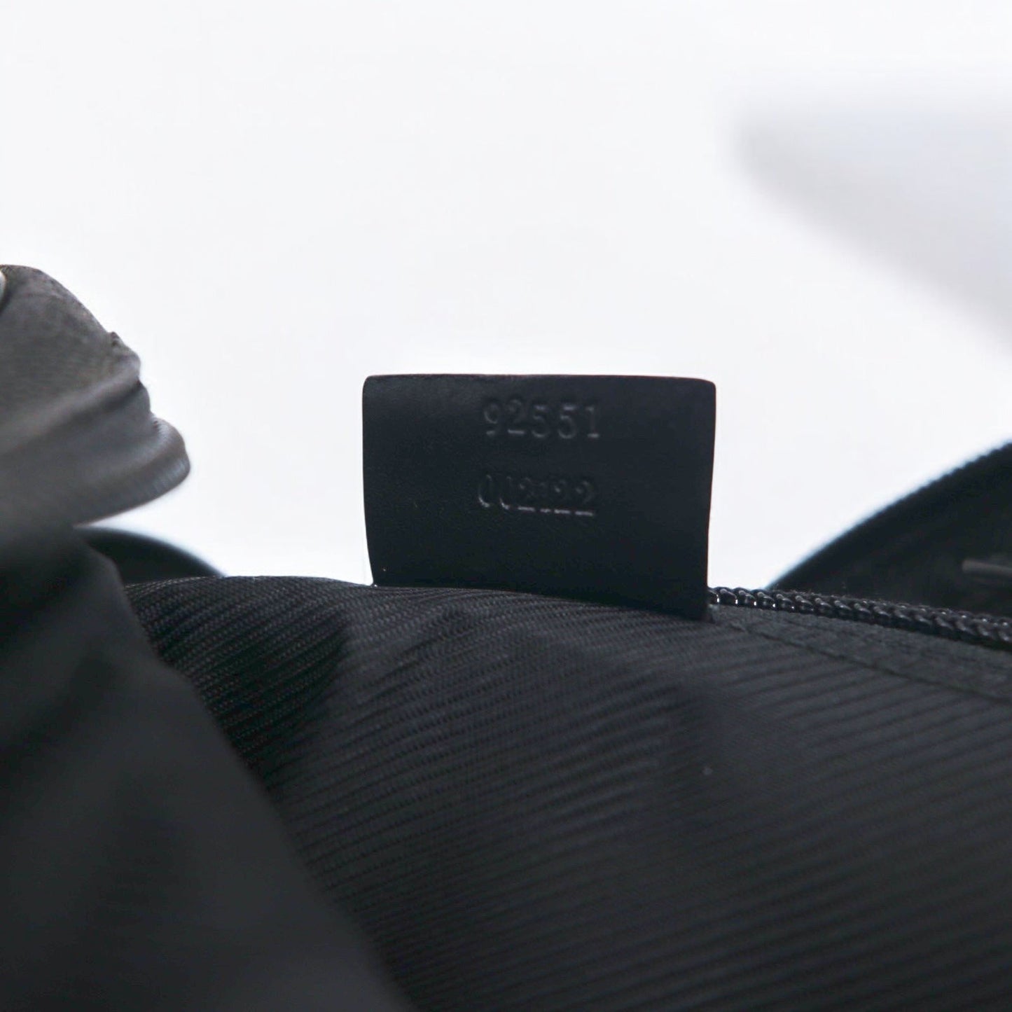 GUCCI イタリア製 GGキャンバス ショルダーバッグ ブラック 92551 002122