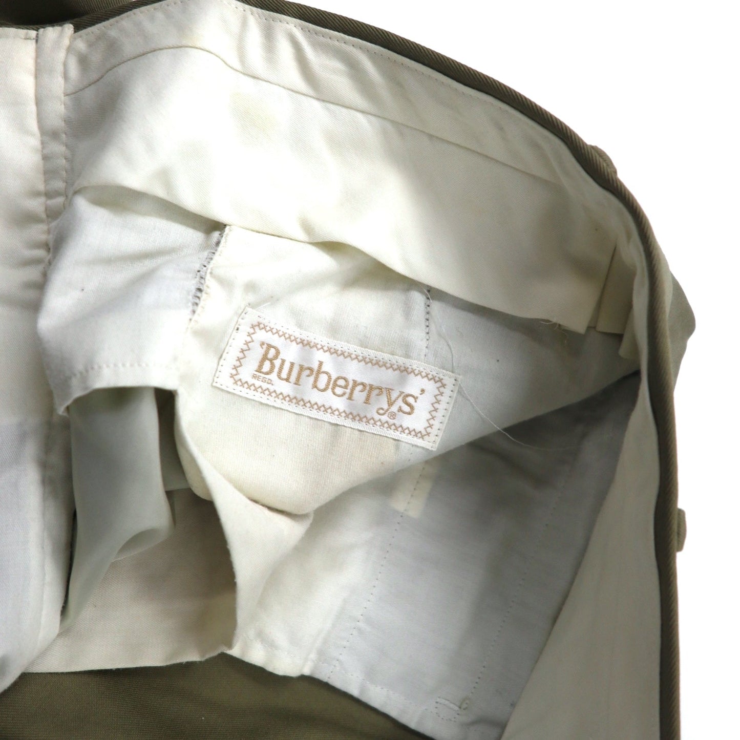 Burberrys オールド コットンツイル チノ スラックスパンツ 85 ベージュ 日本製